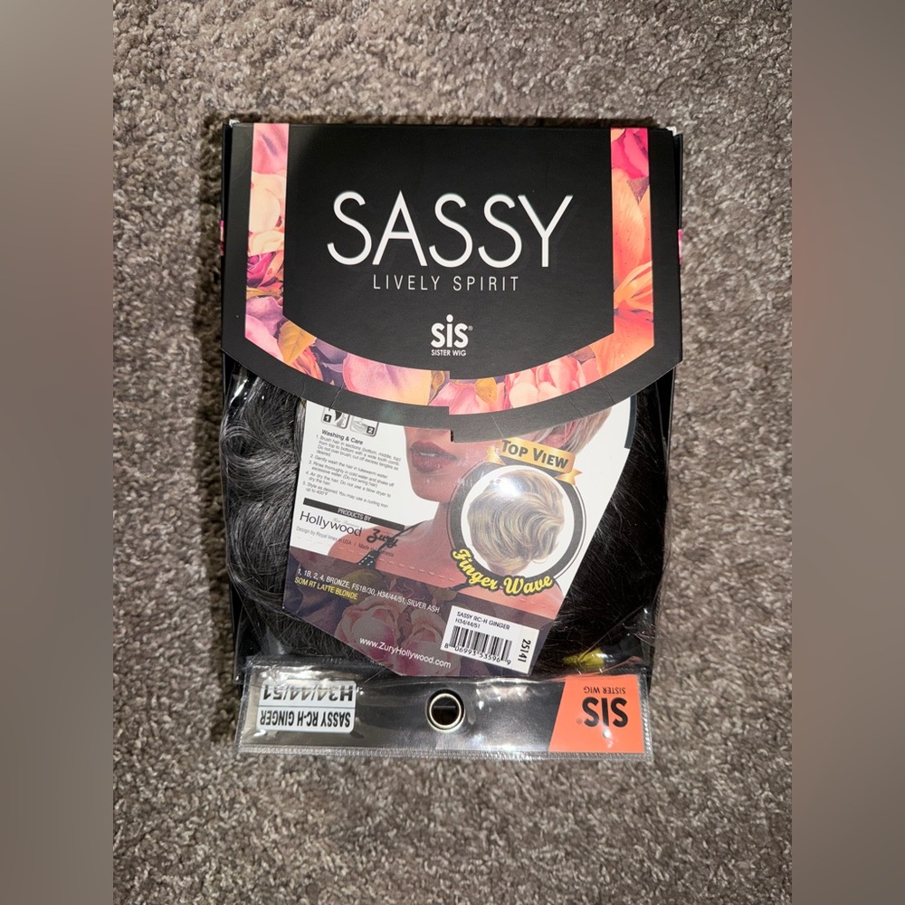 Sassy Lively Spirit Wig